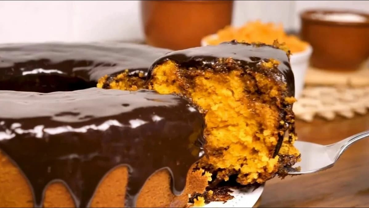 bolo de cenoura