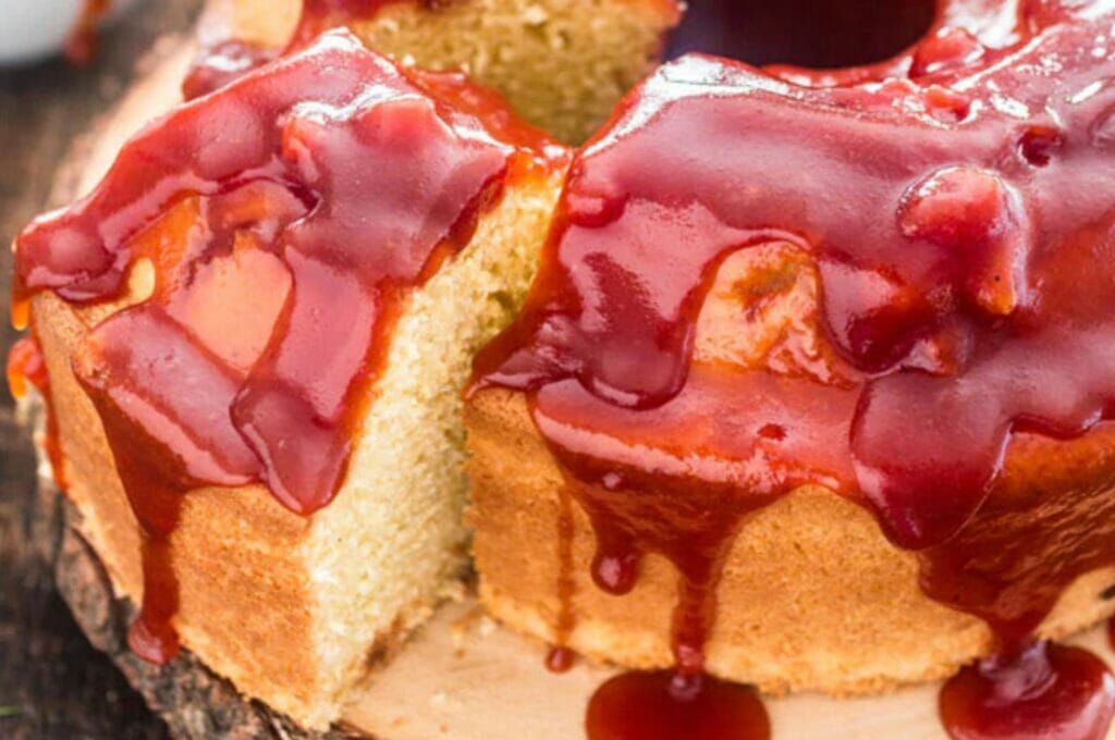 bolo de fuba com goiabada