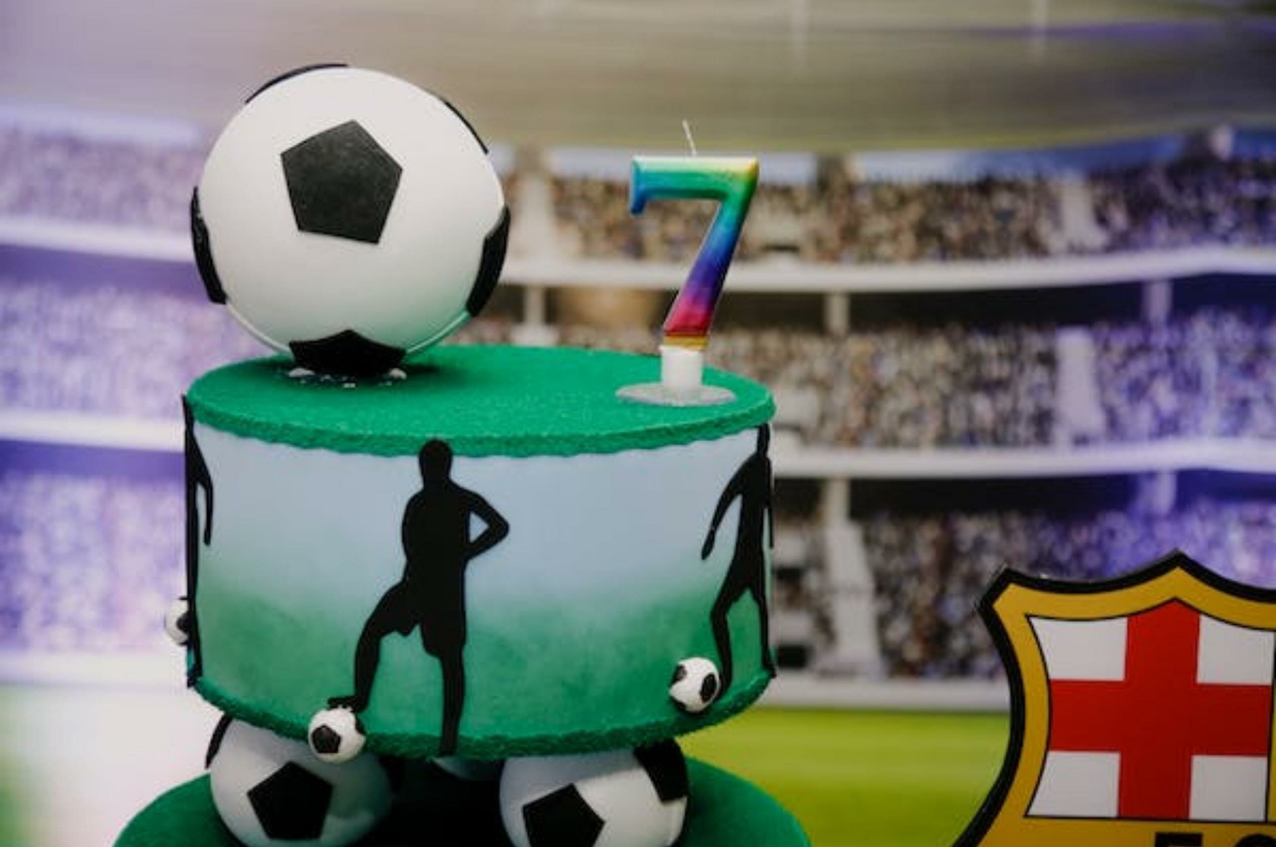 bolo de futebol