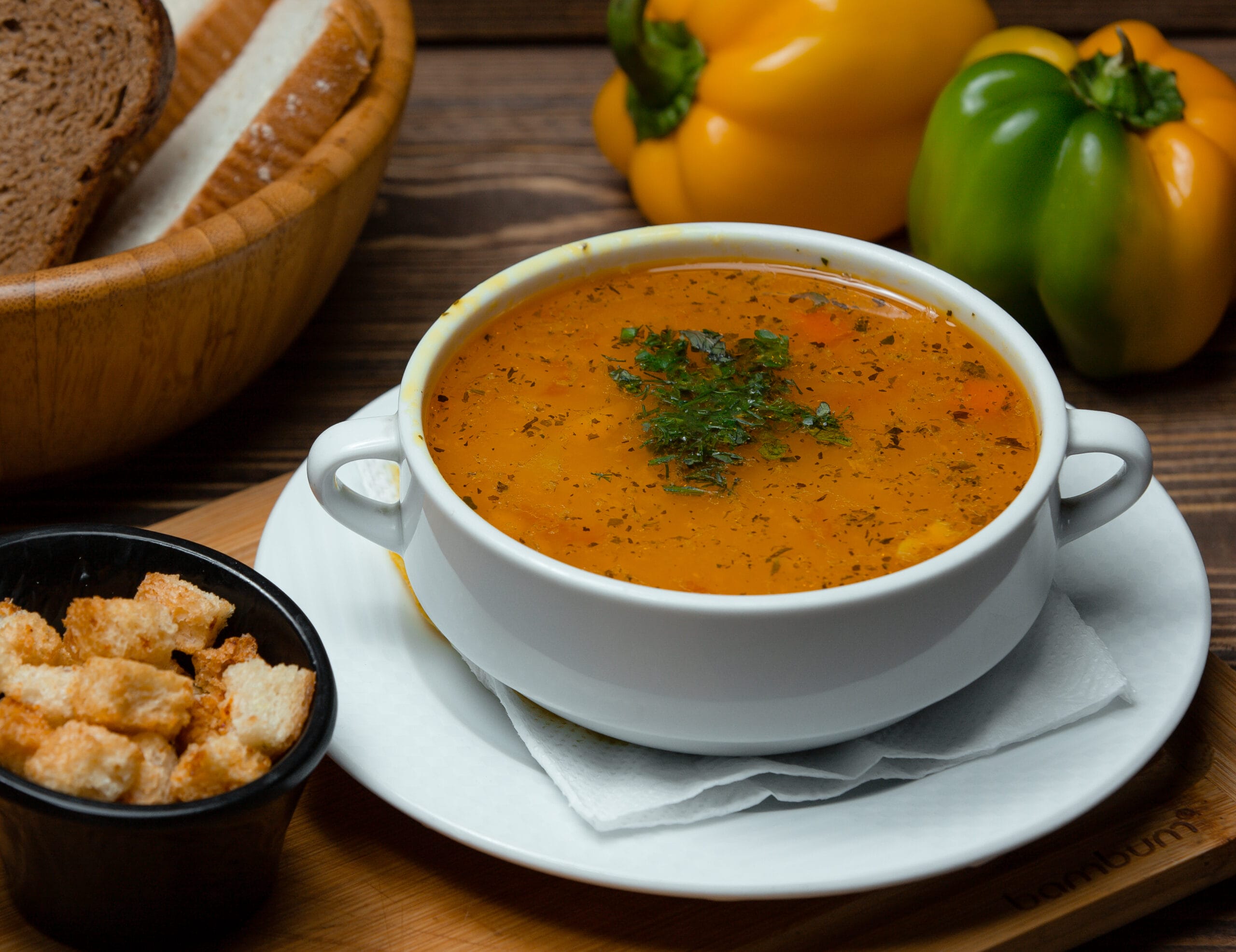 O que dá sabor ao caldo