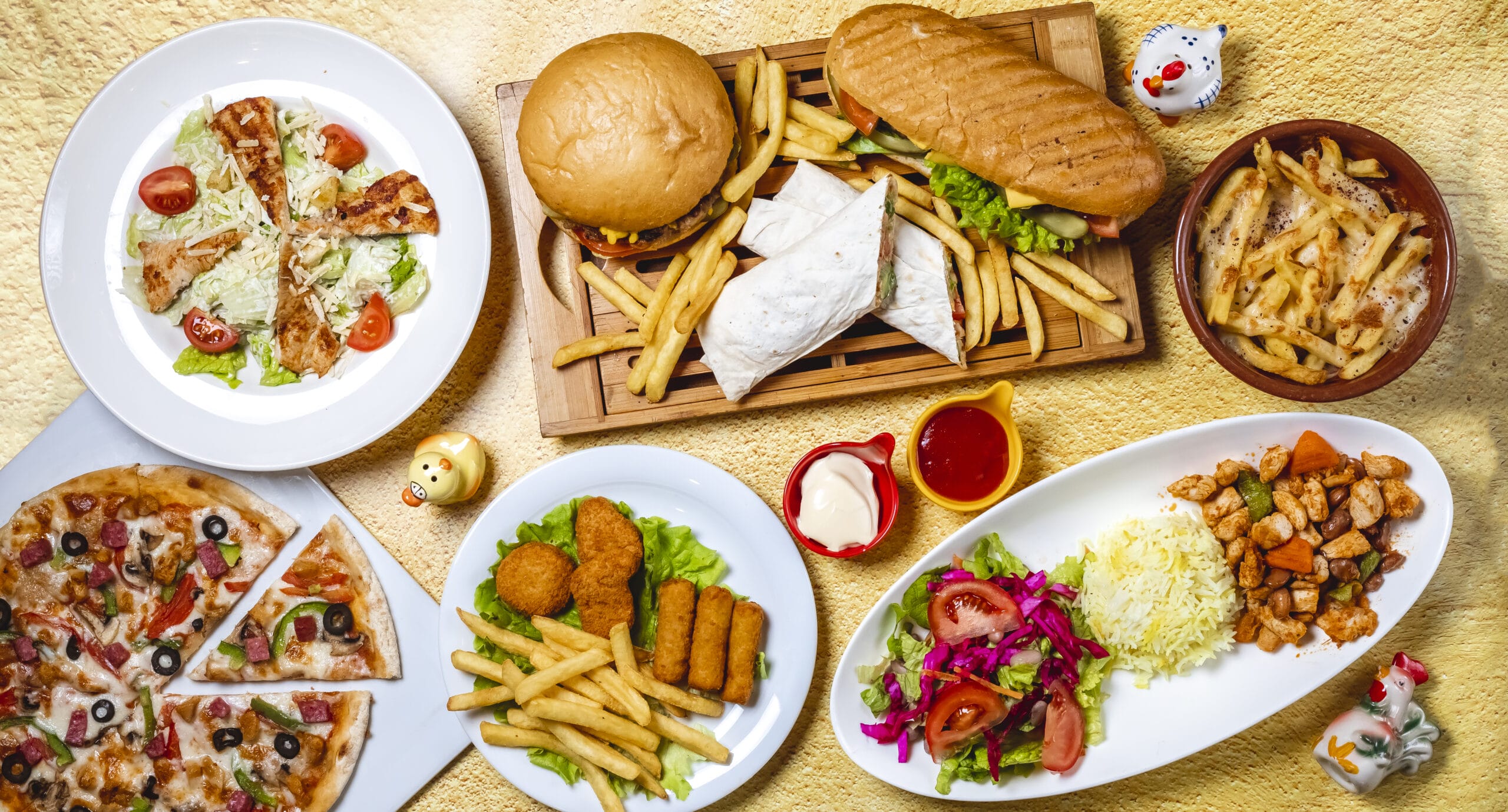 Quais as Opções de Lanche