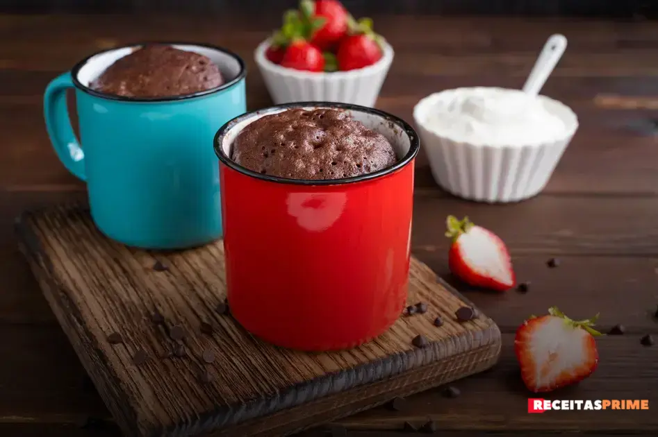 bolo de caneca receita