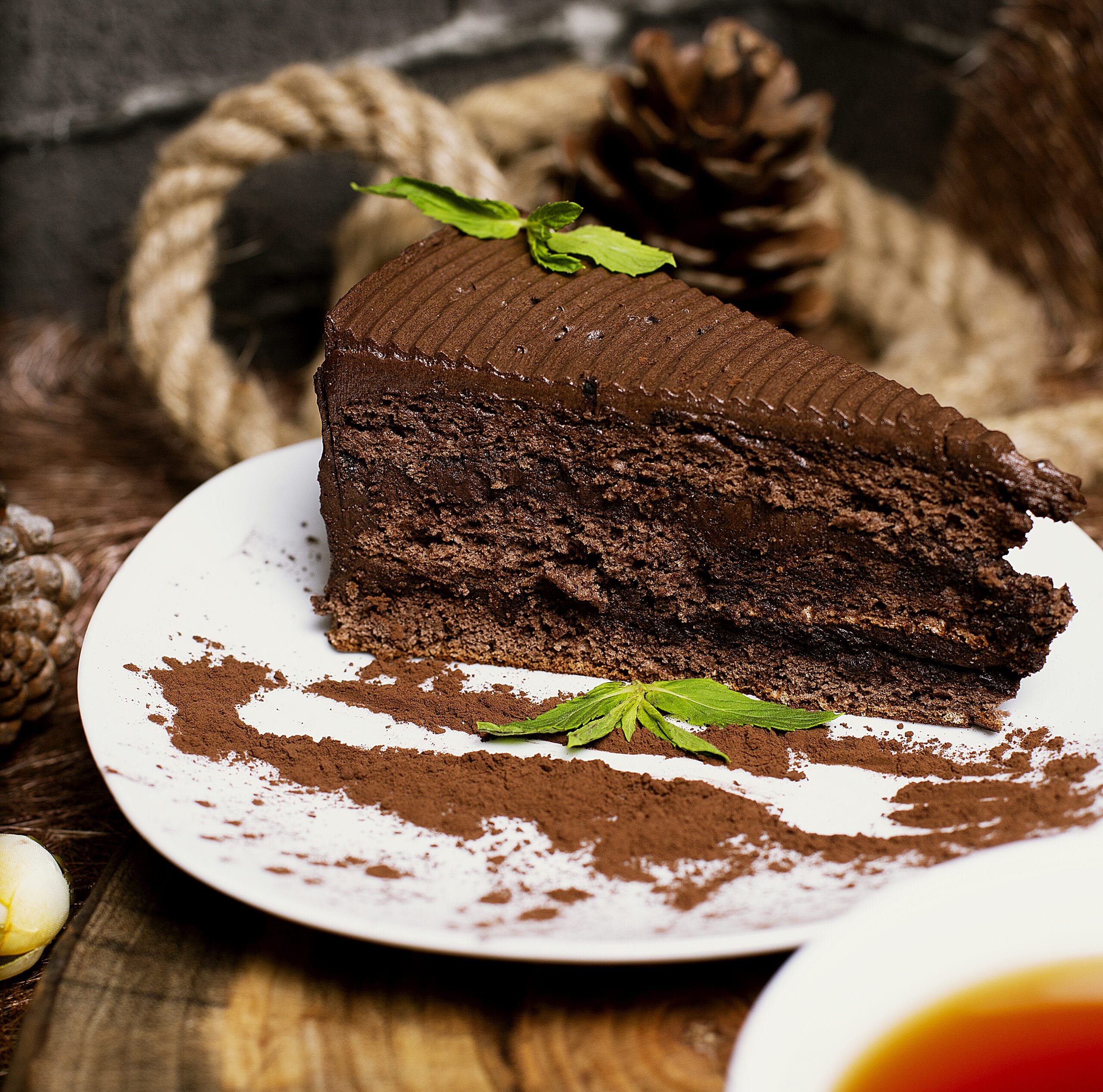 bolos de chocolate