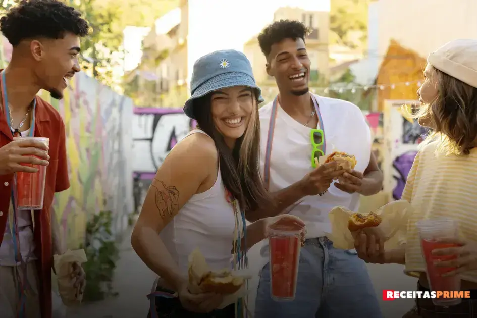 comida na rua