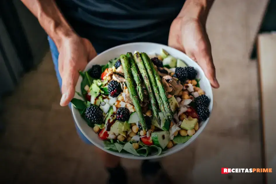 Diversidade de sabores em receitas vegetarianas