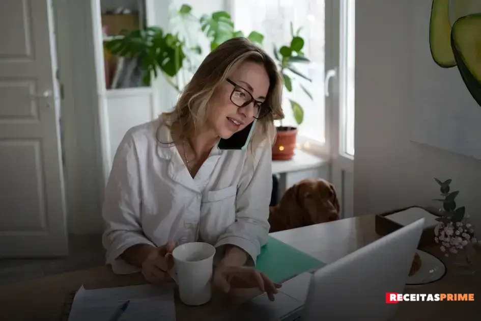 Estratégias para ser produtivo em um trabalho em casa.