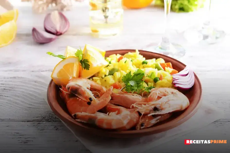 paella frutos do mar