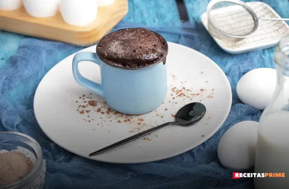 receita bolo de caneca