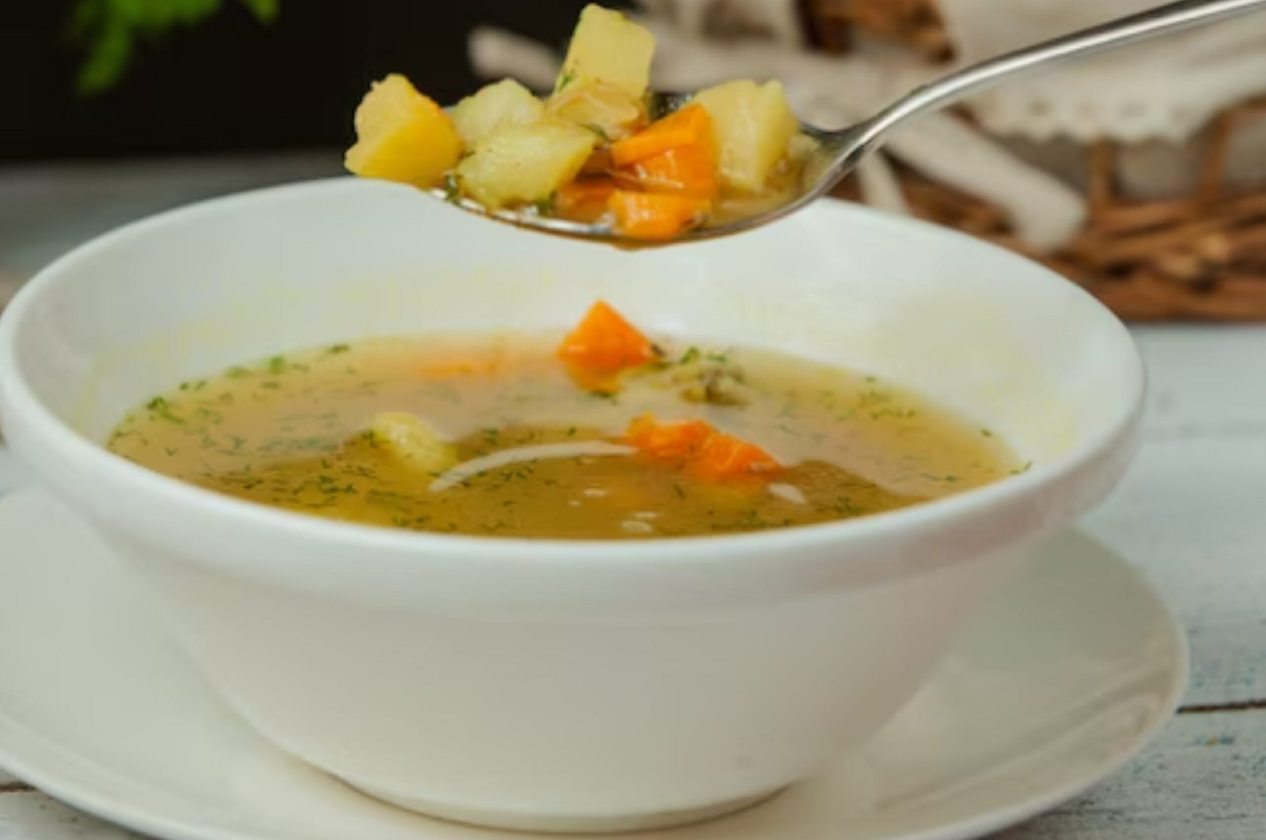 sopa de legumes simples