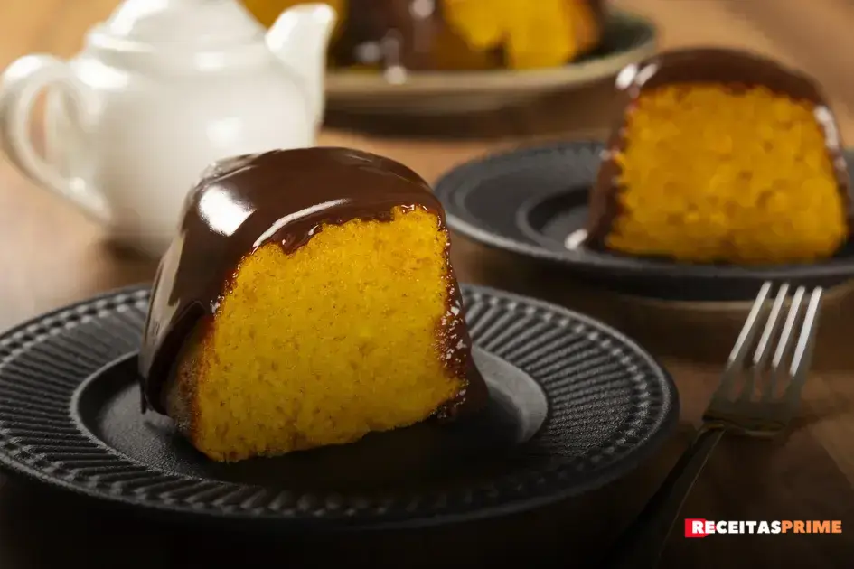 bolo de cenoura infantil
