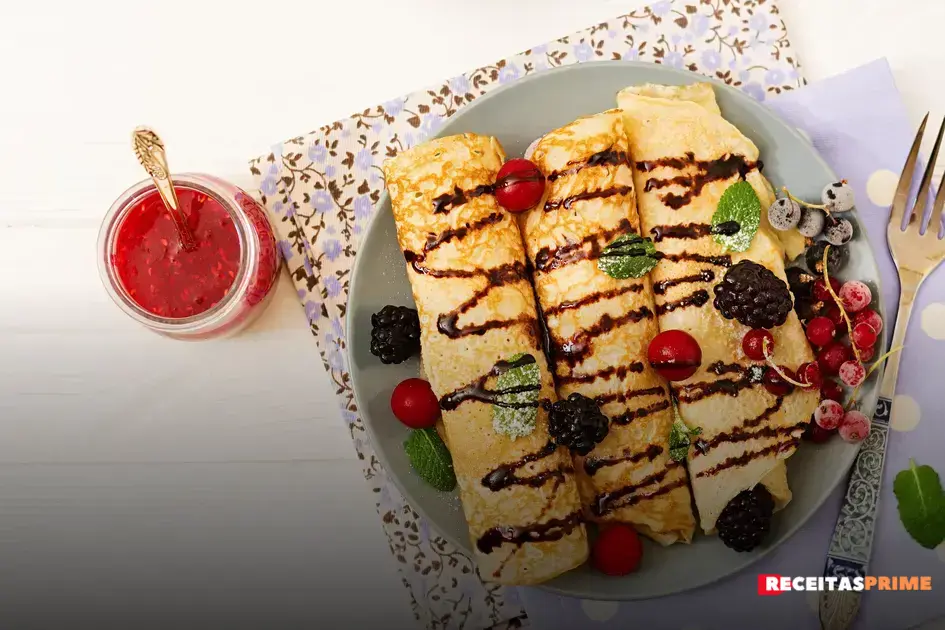 massa de panqueca simples