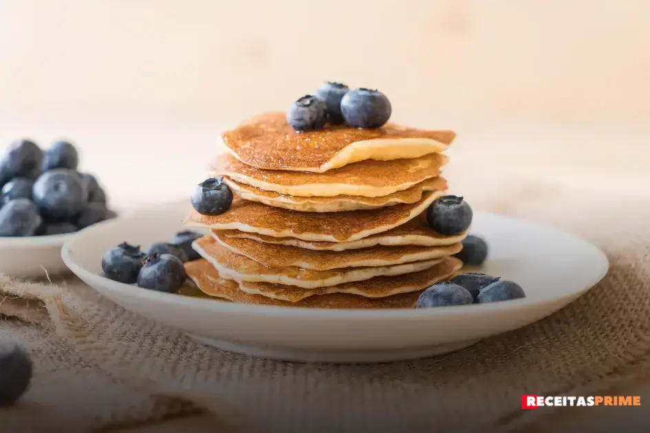 panqueca de banana com aveia