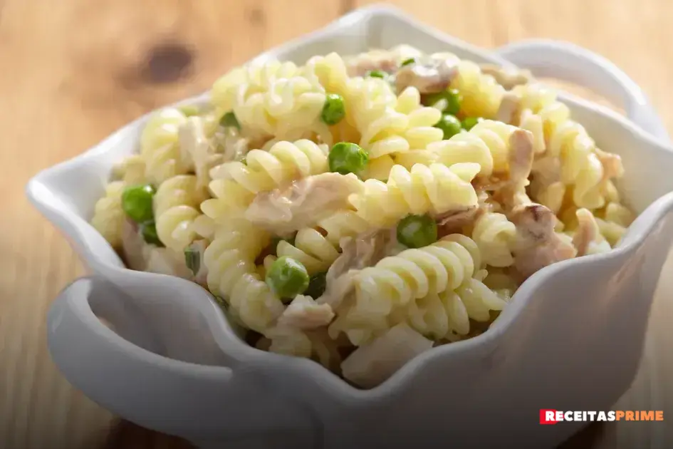salada de macarrão com maionese hellmann's